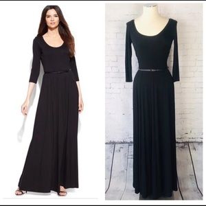 Calvin Klein Scoop Neck Maxi Dress